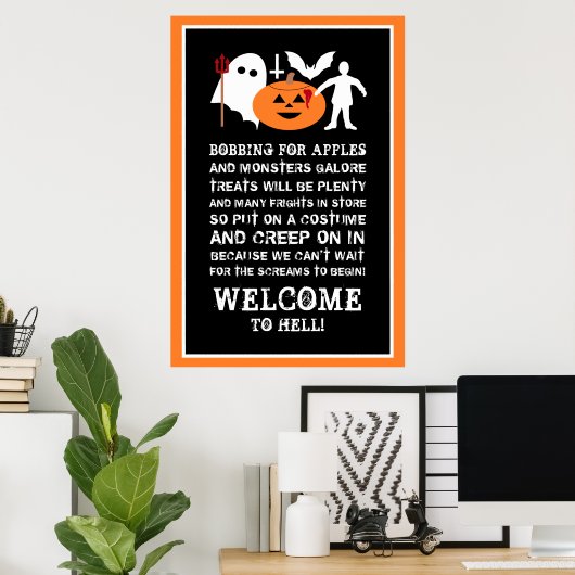 Monster Gang, Halloween Welcome Poster (Thuiskantoor)