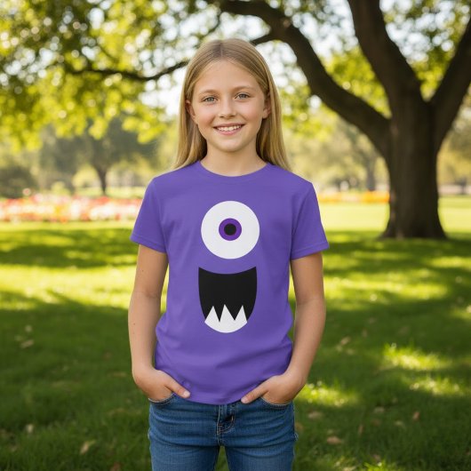 Monster Gezicht Een Oog T-shirt
