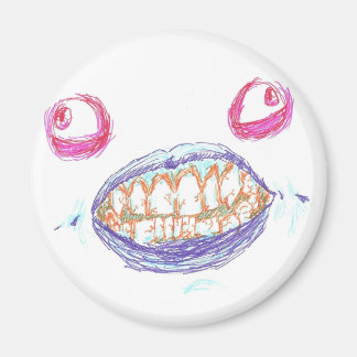 Monster Gezicht Magneet