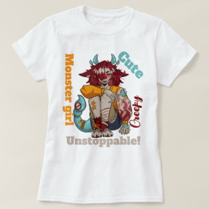 Monster Girl anime T-shirt