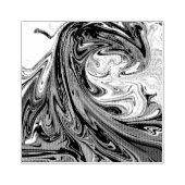 Monster golven | Beste abstracte schilderkunst Rubberstempel (Afrduk)
