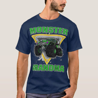 Monster GrandMa Monster Truck is mijn jam Grandmot T-shirt