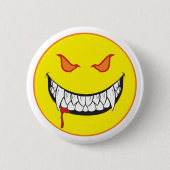 Monster Grin Happy Face Button (Voorkant)