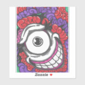 Monster Grin voor Soul Vinyl Sticker (Vel)