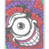 Monster Grin voor Soul Vinyl Sticker (Voorkant)