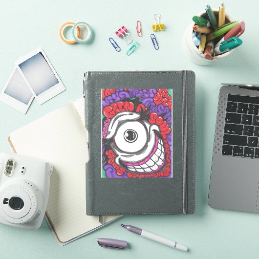 Monster Grin voor Soul Vinyl Sticker (iPad Cover)