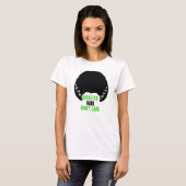 Monster Hair maakt Halloween niet uit T-shirt (Voorkant volledig)
