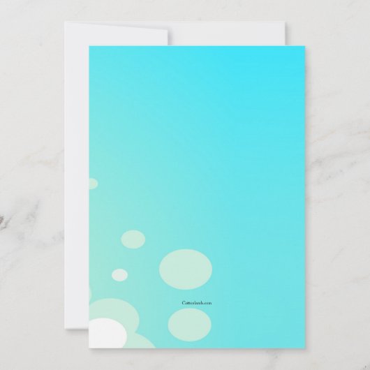 Monster Hallo Uitnodiging (Achterkant)