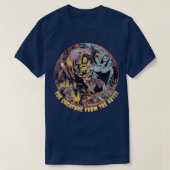 Monster Halloween Creature  Horror Comics T-shirt (Design voorkant)