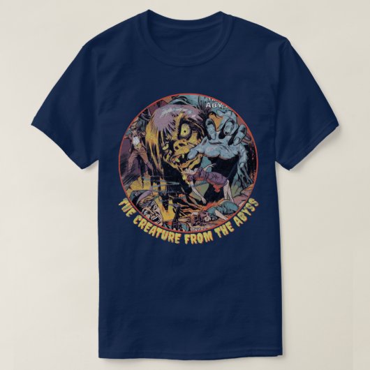 Monster Halloween Creature Horror Comics T-shirt (Design voorkant)
