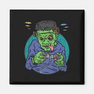 Monster Halloween Kostuum Gaming Video-game Contro Magneet