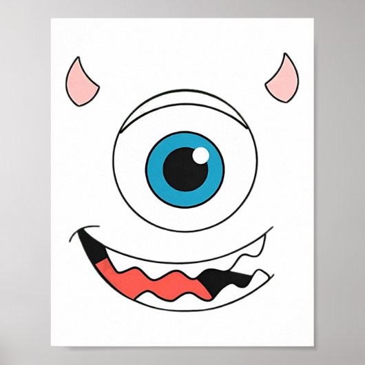 Monster Halloween Kostuum Monsters University Fami Poster (Voorkant)