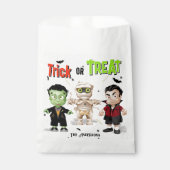 Monster Halloween Party Favoriet Bag Bedankzakje (Voorkant)