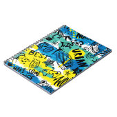 Monster Hand Getekend Kinderen Patroon Notitieboek (Linkerzijde)