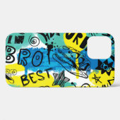 Monster Hand getrokken Kinder Patroon Case-Mate iPhone Case (Achterkant (horizontaal))