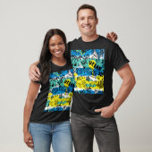 Monster Hand getrokken Kinder Patroon T-shirt (Unisex)