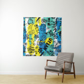 Monster Hand getrokken Kinder Patroon Wandkleed (In Situ (horizontaal))