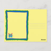 Monster Hartelijk Dank Briefkaart (Achterkant)