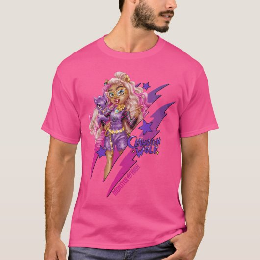 Monster High Clawdeen Wolf T-shirt (Voorkant)