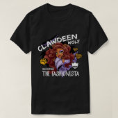 Monster High Clawdeen Wolf The Fashionista T-shirt (Design voorkant)