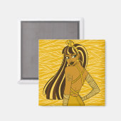 Monster High Cleo de Nile Bandages Magnet (Voorkant / Achterkant)