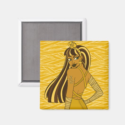 Monster High Cleo de Nile Bandages Magnet (Voorkant / Achterkant)