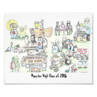 Monster High Foto Afdruk