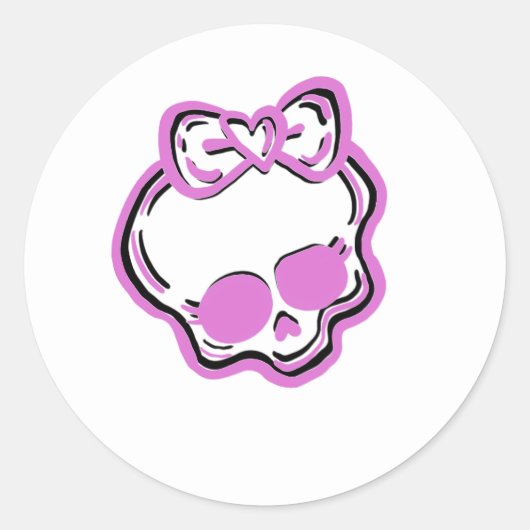 Monster hoge Sticker 2 kleuren (Voorkant)