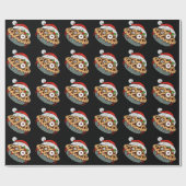 Monster Holiday Pie Cadeaupapier (Vlak)