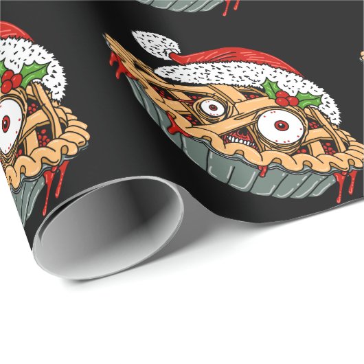 Monster Holiday Pie Cadeaupapier (Rol Hoek)