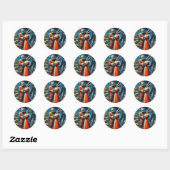 Monster Holiday stickers (Vel)