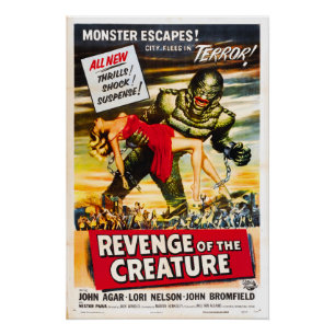 Monster Horror Film Poster