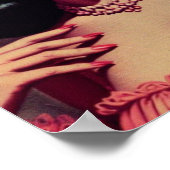  monster horror meisje poster (Hoek)