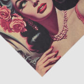 monster horror meisje tissuepapier (Detail)