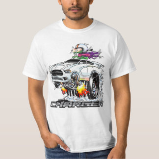 Monster Hot Rod (WIT) T-shirt
