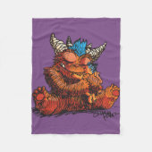 Monster Hug Fleece Deken (Voorkant)