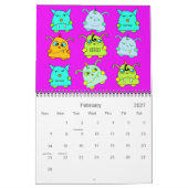 Monster Huisdieren Kalender (Feb 2027)