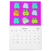 Monster Huisdieren Kalender (Feb 2026)