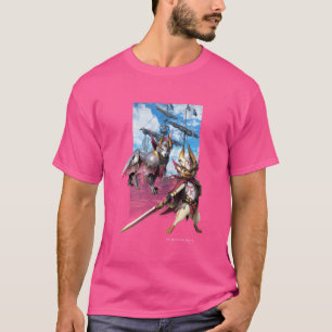 MONSTER HUNTER RISE: ZONSONDERGANG Palico & Palamu T-shirt
