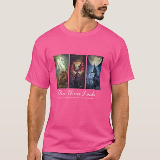 Monster Hunter Rise zonsondergang van de drie here T-shirt (Voorkant)