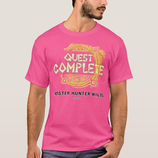 Monster Hunter Wilds Quest Voltooid T-shirt (Voorkant)