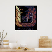 Monster Hunter World Iceborne Glavenus Kanji Ico Poster (Keuken)