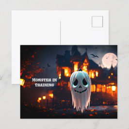 Monster Illustratie Halloween Briefkaart