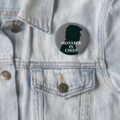 Monster in Chief Anti Trump Ronde Button 5,7 Cm (In situ)