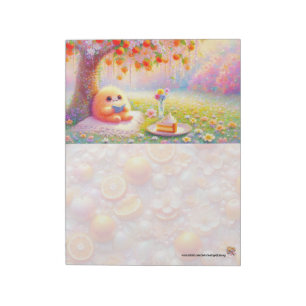 Monster in de Citrusgaard Notitieblok