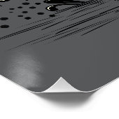 Monster in de regen perfect poster (Hoek)