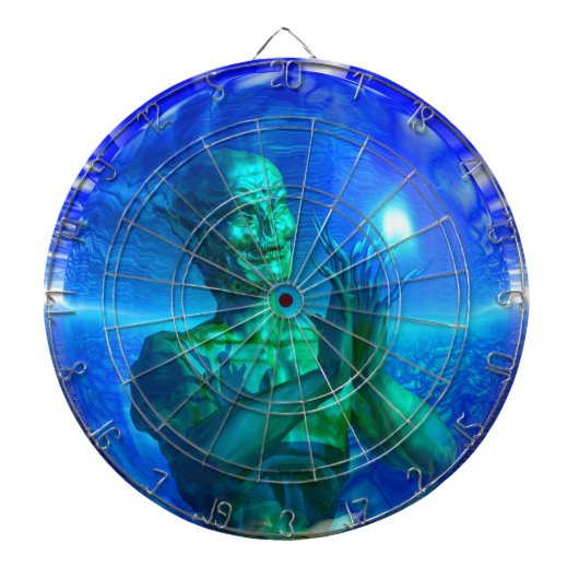 Monster in een Bubble Dartbord (Voorkant)
