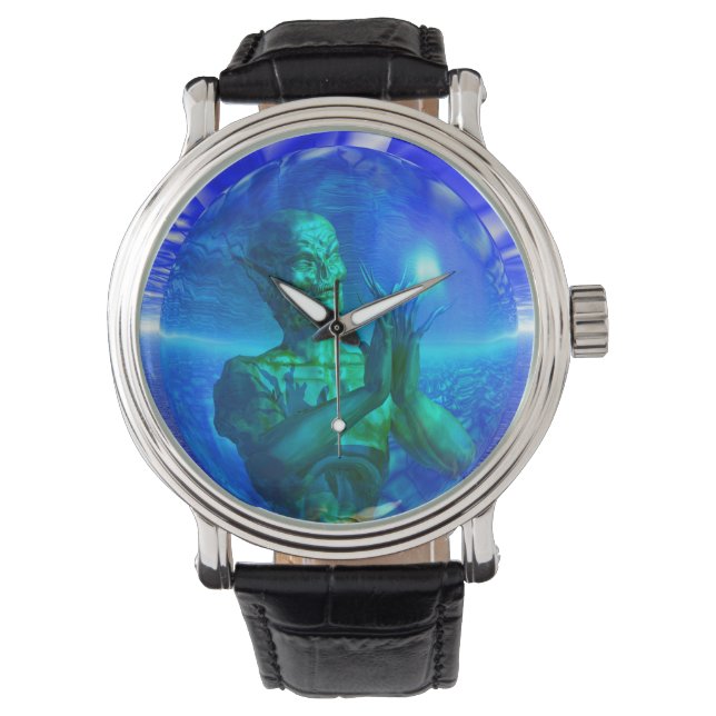 Monster in een Bubble Horloge (Voorkant)