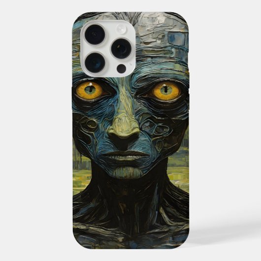Monster in het bos iPhone hoesje (Achterkant)