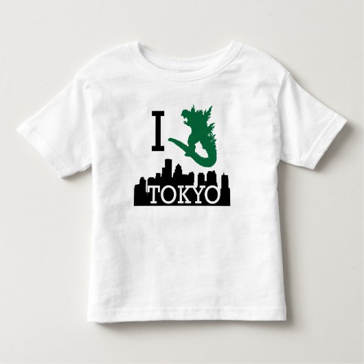 Monster in het Shirt Tokyo Toddler (Voorkant)